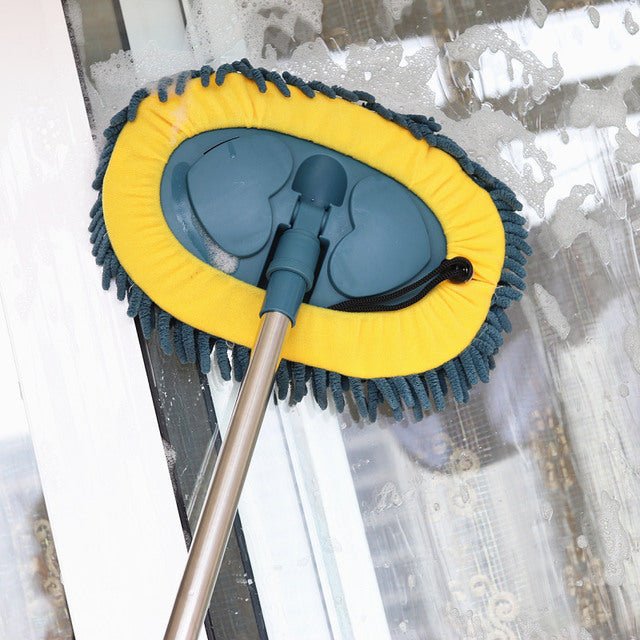 Self-Twisting Mop Bathroom Tile Chenille Mop - Muhaab