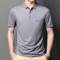 Short-sleeved Solid Color T-shirt Polo Shirt T-shirt - Muhaab