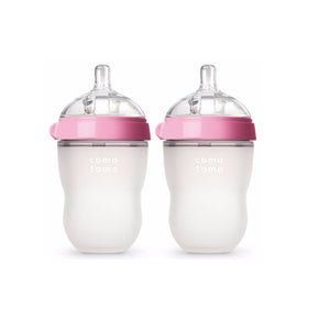 Silicone Bottle Anti Flatulence Simulation Breast Milk Weaning Artifact - Muhaab