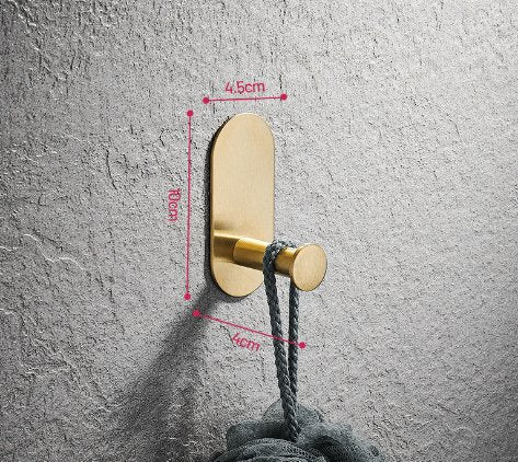 Single Bar Towel Rack Bathroom Hook Bathroom Pendant - Muhaab