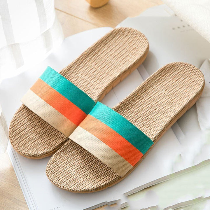 Slippers women summer home slippers couple slippers - Muhaab