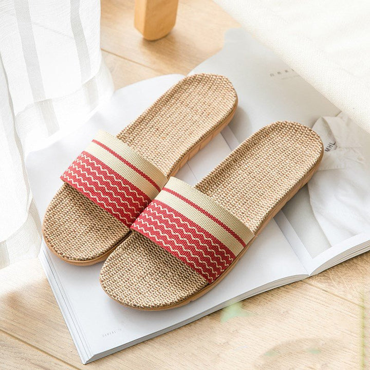 Slippers women summer home slippers couple slippers - Muhaab