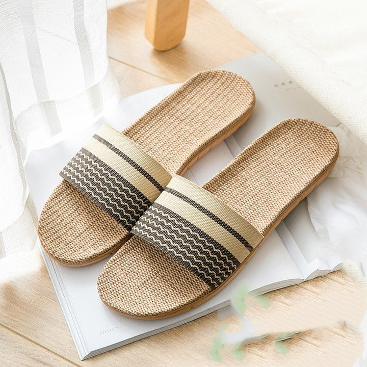 Slippers women summer home slippers couple slippers - Muhaab