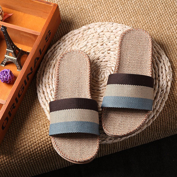 Slippers women summer home slippers couple slippers - Muhaab