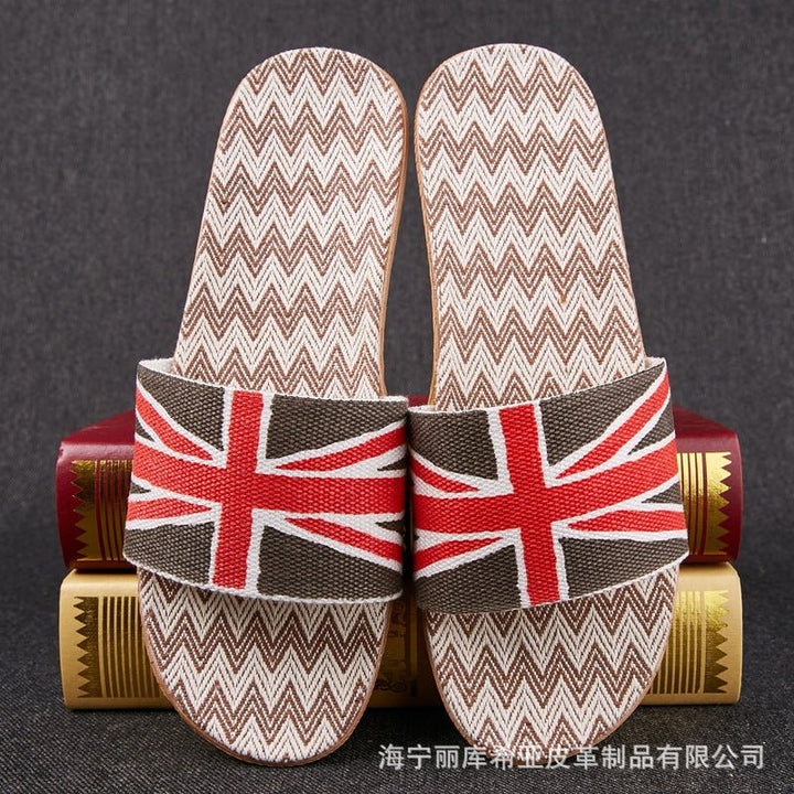 Slippers women summer home slippers couple slippers - Muhaab