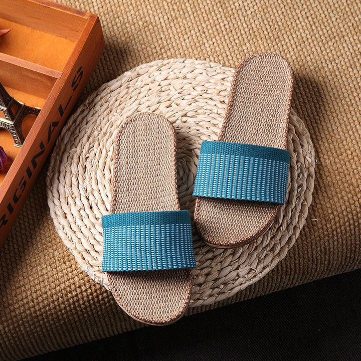 Slippers women summer home slippers couple slippers - Muhaab