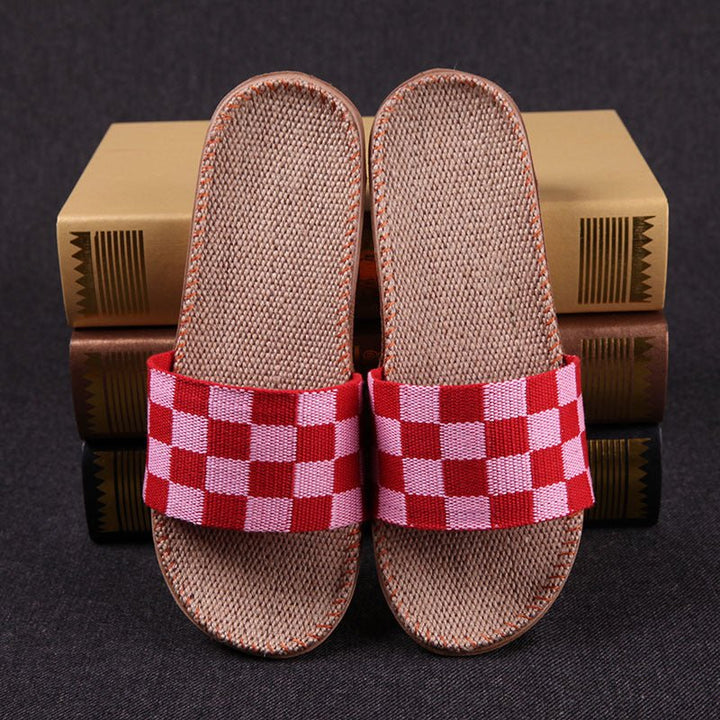 Slippers women summer home slippers couple slippers - Muhaab