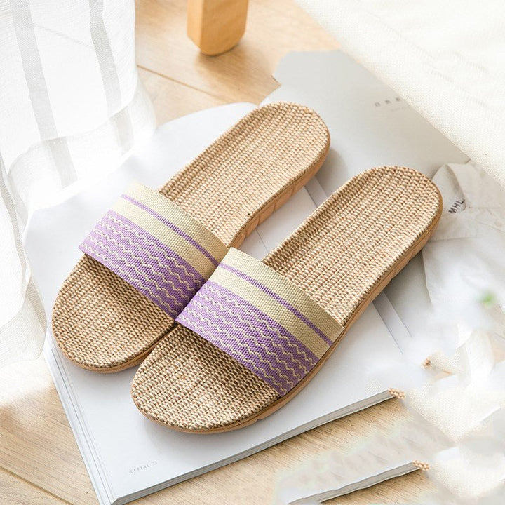 Slippers women summer home slippers couple slippers - Muhaab