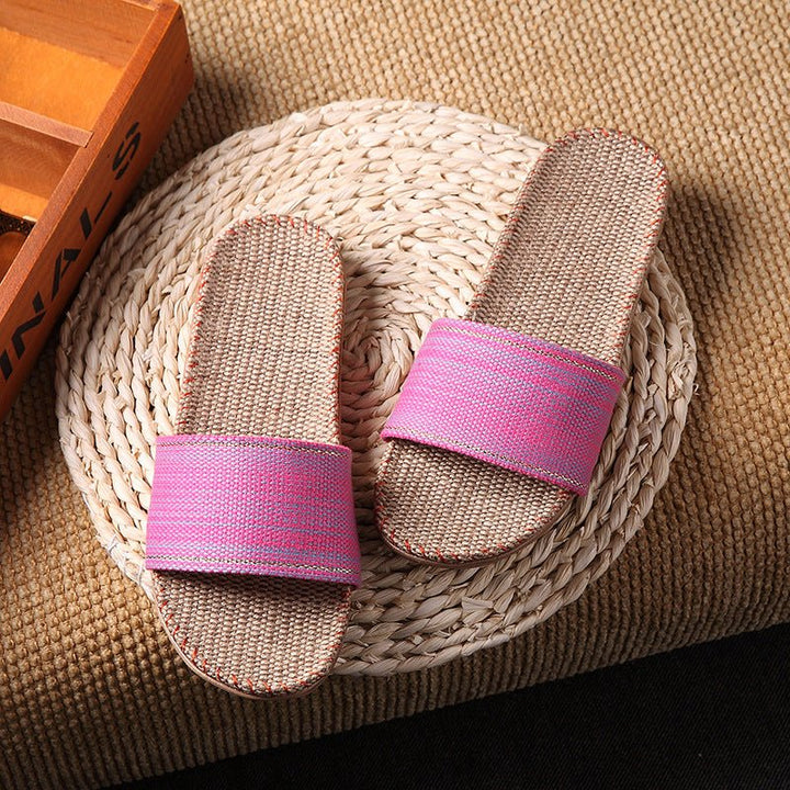 Slippers women summer home slippers couple slippers - Muhaab