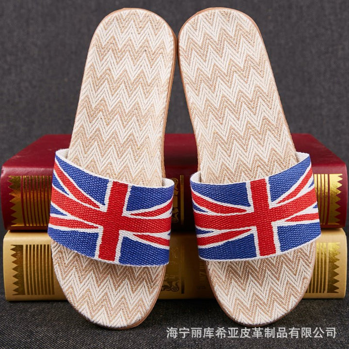 Slippers women summer home slippers couple slippers - Muhaab