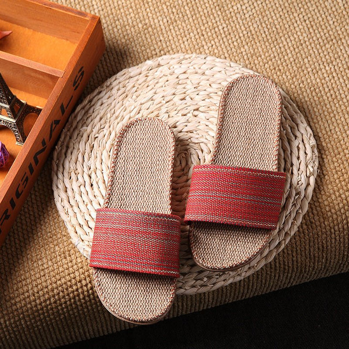 Slippers women summer home slippers couple slippers - Muhaab