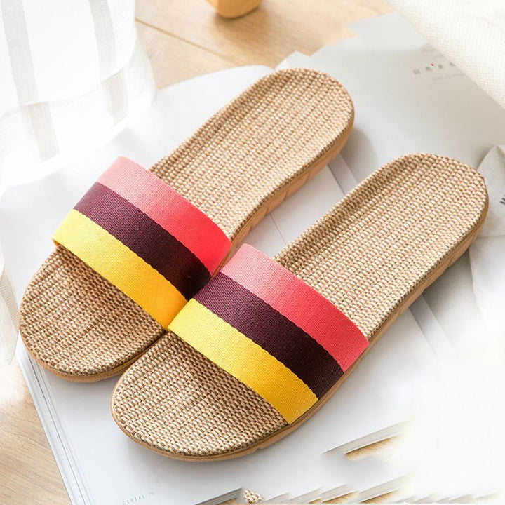 Slippers women summer home slippers couple slippers - Muhaab