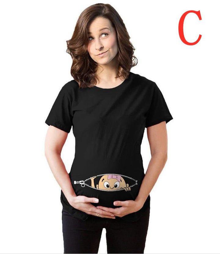 Spoof baby unzip maternity clothes - Muhaab