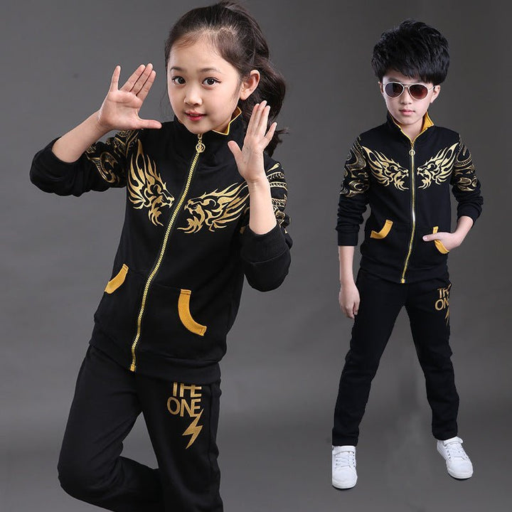 Sports suit children boy suit children clothes sweat shirt jacket - Muhaab