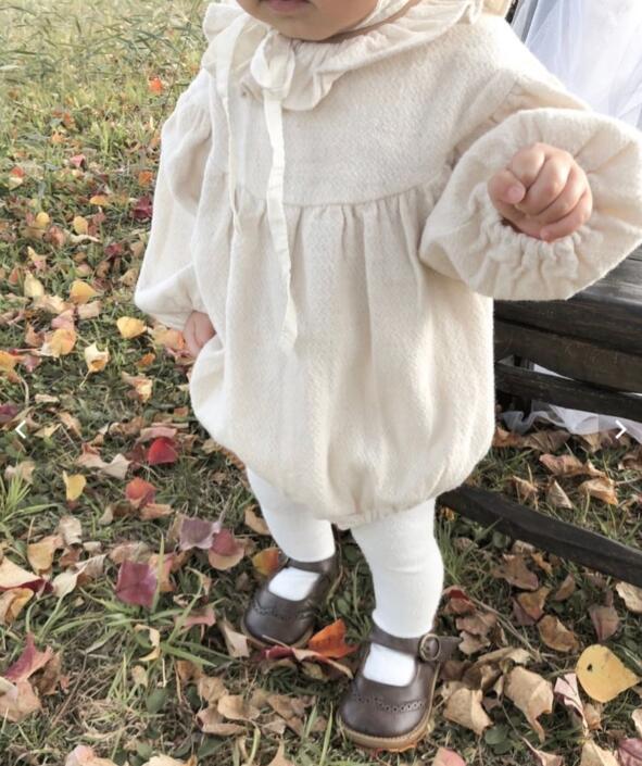 Spring Baby One Piece Stretch Baby Ruffle Romper - Muhaab