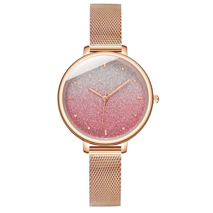 Starry Quartz Mesh Watch - Muhaab