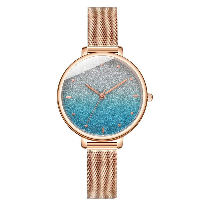 Starry Quartz Mesh Watch - Muhaab