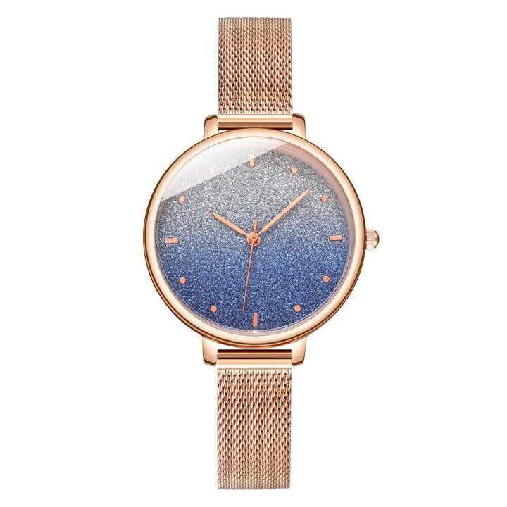 Starry Quartz Mesh Watch - Muhaab