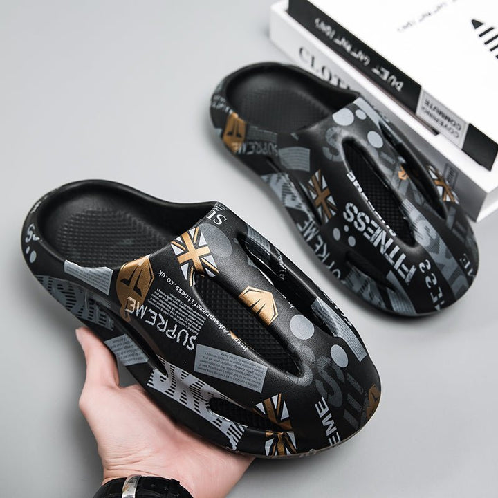 Step On Poopy Sports Slippers - Muhaab