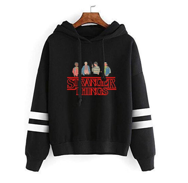 Stranger Things Striped Hoodies - Muhaab