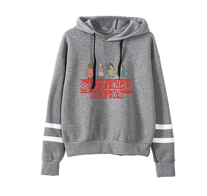 Stranger Things Striped Hoodies - Muhaab