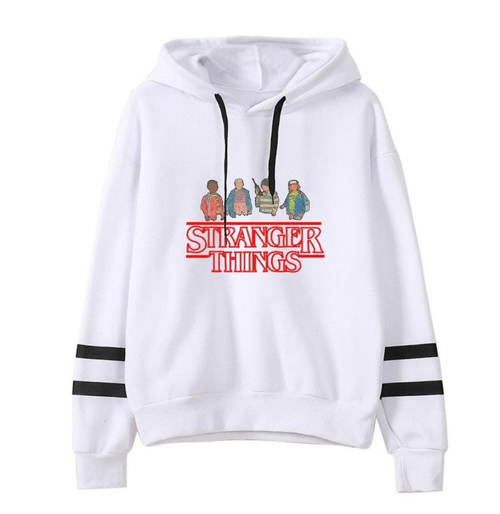 Stranger Things Striped Hoodies - Muhaab