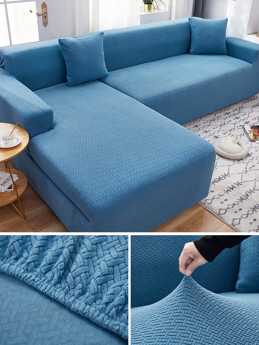 Stretch Sofa Cover Full Cover Living Room Sofa Cushion Towel Full Cover Cloth - Muhaab