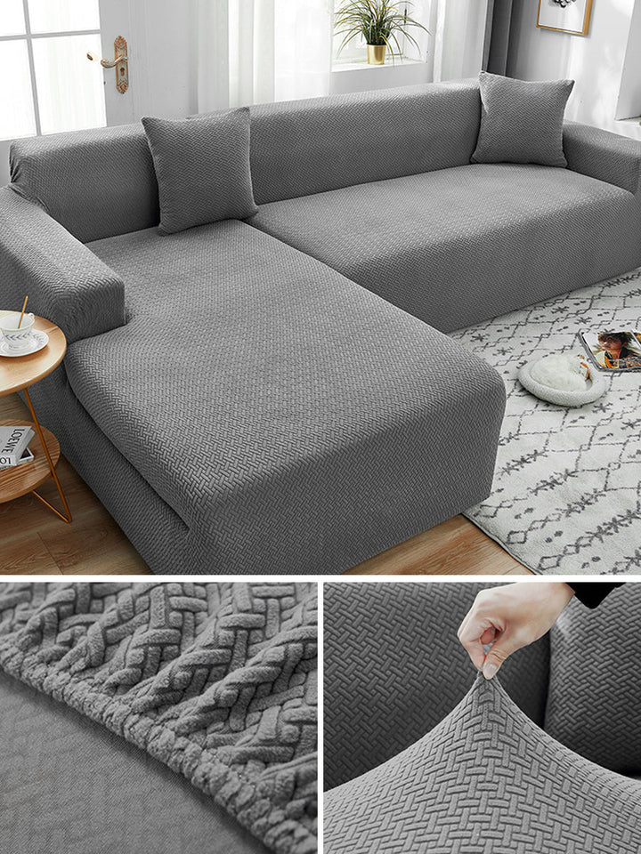 Stretch Sofa Cover Full Cover Living Room Sofa Cushion Towel Full Cover Cloth - Muhaab