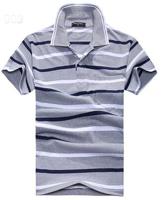 Stripe Men Polo Shirt - Muhaab