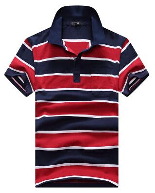 Stripe Men Polo Shirt - Muhaab