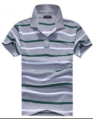 Stripe Men Polo Shirt - Muhaab