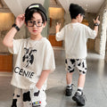 Summer Big Boy Handsome Tops, Children's Summer Clothes, Thin Style, Western Style - Muhaab