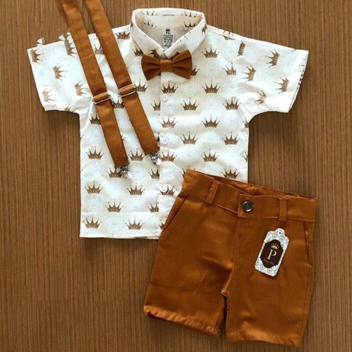 Summer boy T-shirt Shorts Kids Sets - Muhaab