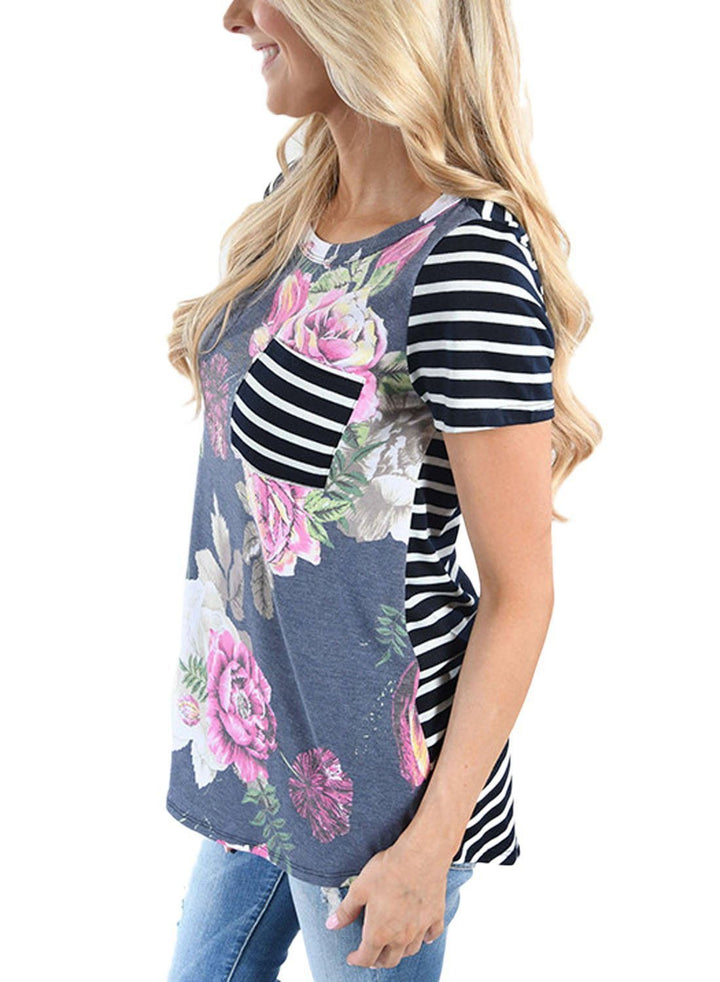 Summer Breastfeeding Tops Maternity Clothes - Muhaab