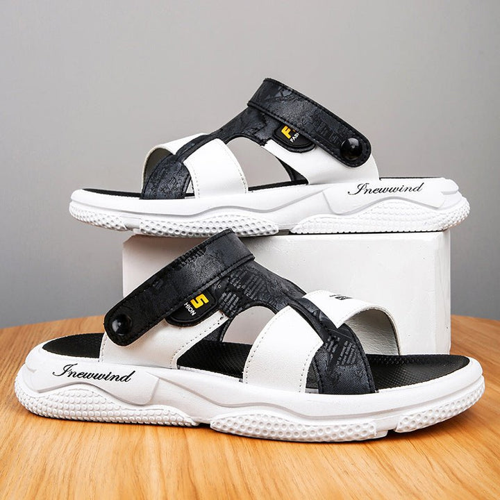 Summer Casual Outerwear Sandals And Slippers Beach Shoes Men - Muhaab