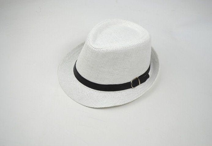 Summer hats men's summer casual trend hat female outdoor trip sunshade straw straw hats - Muhaab