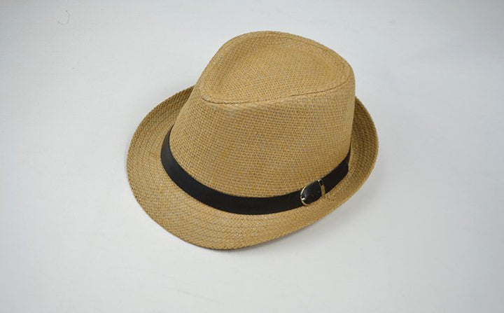 Summer hats men's summer casual trend hat female outdoor trip sunshade straw straw hats - Muhaab