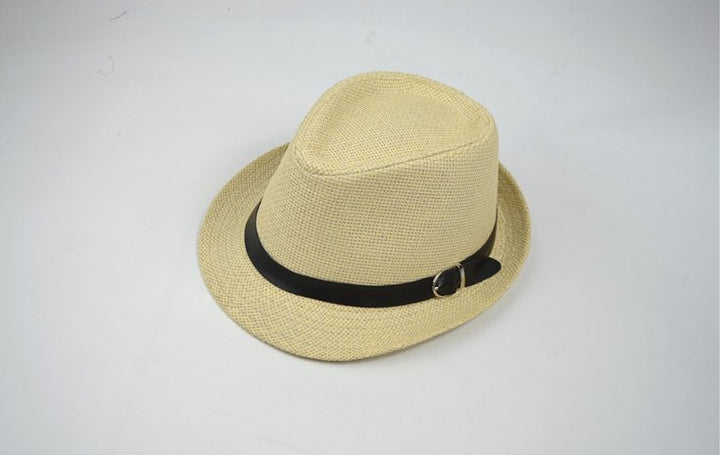 Summer hats men's summer casual trend hat female outdoor trip sunshade straw straw hats - Muhaab