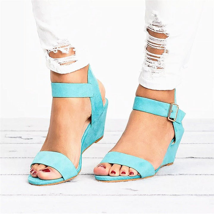 Summer new style wedge sandals women - Muhaab