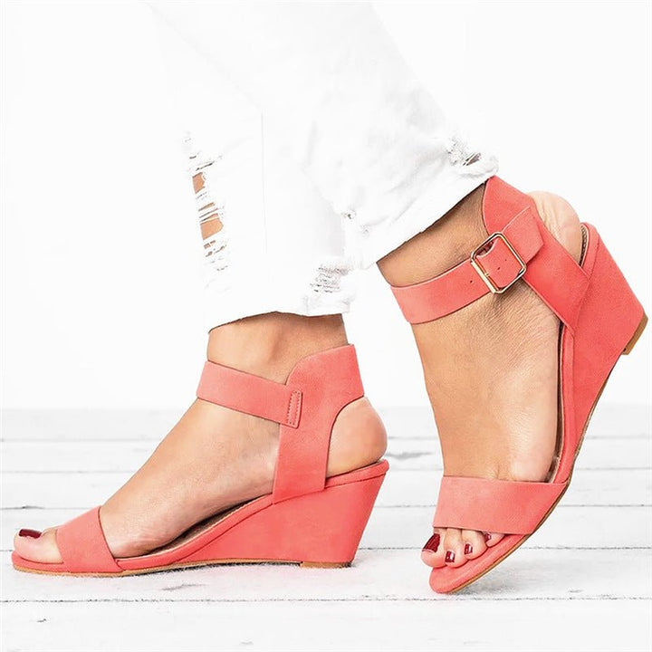 Summer new style wedge sandals women - Muhaab