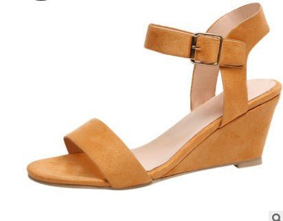 Summer new style wedge sandals women - Muhaab