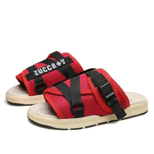 Super Trendy Slippers Mens Trend Outdoor Couple Style Flip Flops - Muhaab