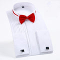 Swallowtail Dress French Cufflink Shirt Men - Muhaab