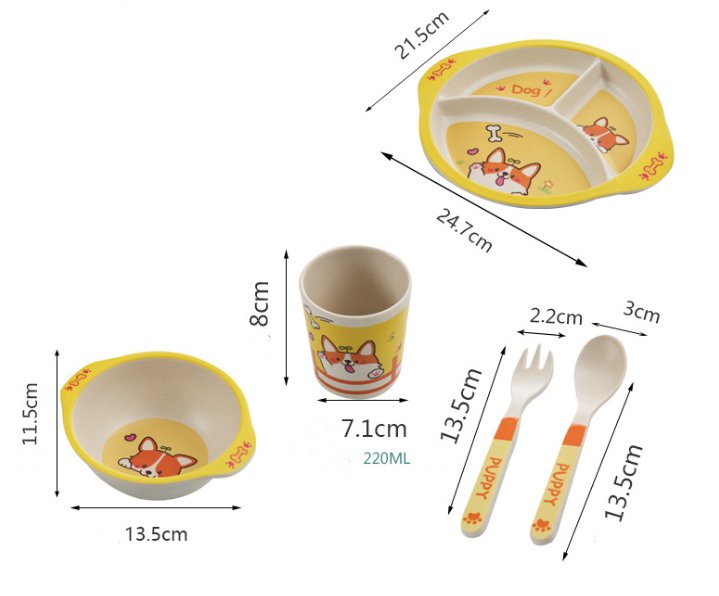 The baby divided the tray - Muhaab