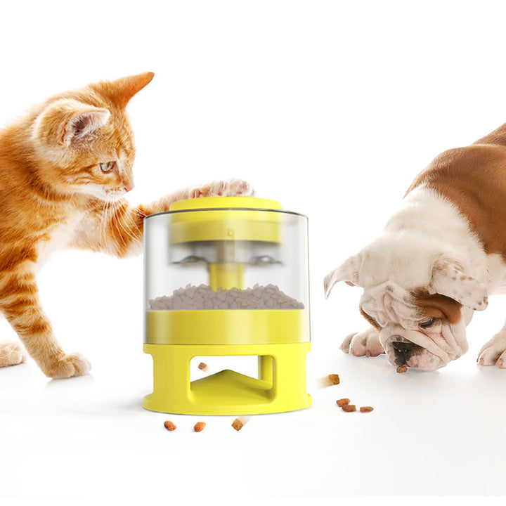 The New Pet Cat Supplies Training Fun Dog Toy Food Utensils Press The Ejector Training Slow Food Leaking Device - Muhaab