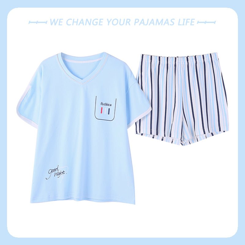 Thin Solid Color Home Service Suit - Muhaab