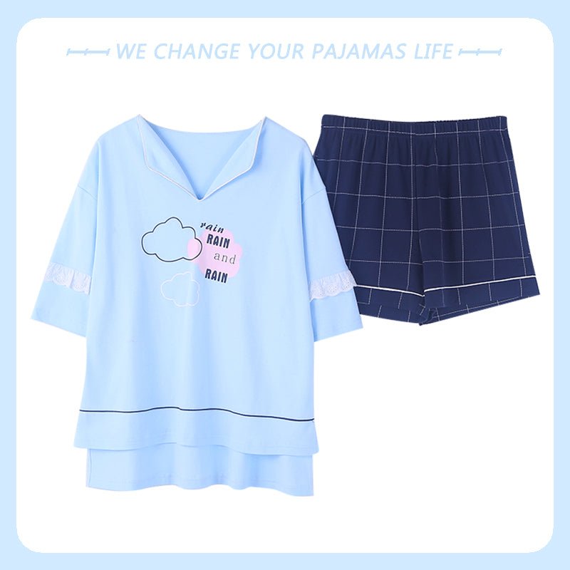 Thin Solid Color Home Service Suit - Muhaab