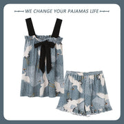 Thin Solid Color Home Service Suit - Muhaab