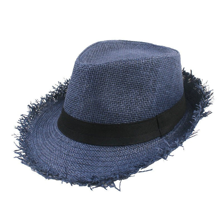 Top Men's Old Top Hats Straw Hats Summer Sun - Muhaab