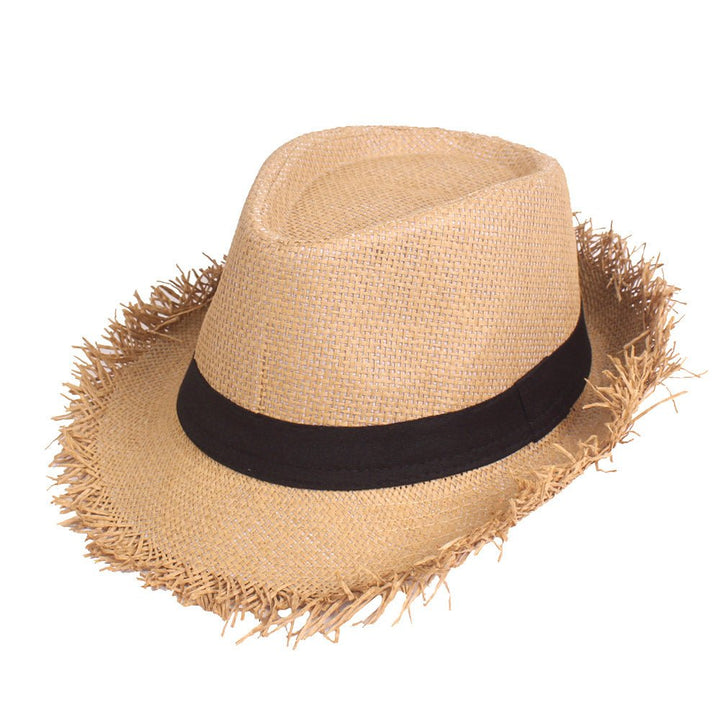 Top Men's Old Top Hats Straw Hats Summer Sun - Muhaab